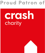 Proud Patron of Crash Charity badge